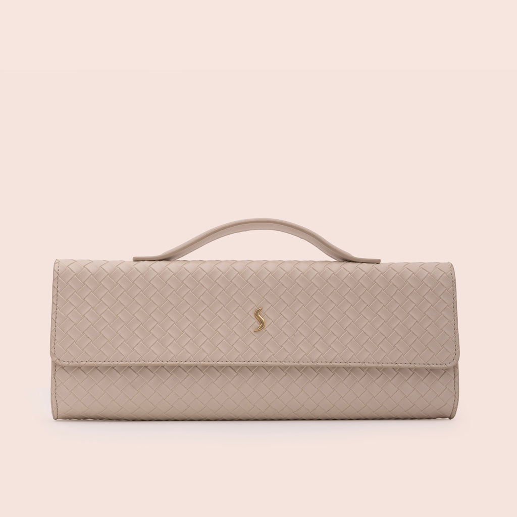 AURELIA CLUTCH - PEARL
