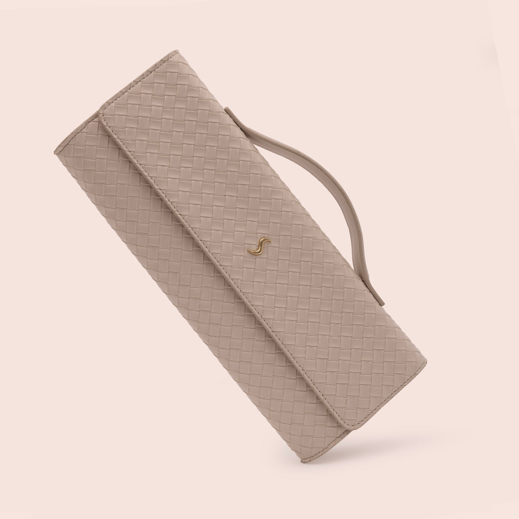 AURELIA CLUTCH - PEARL