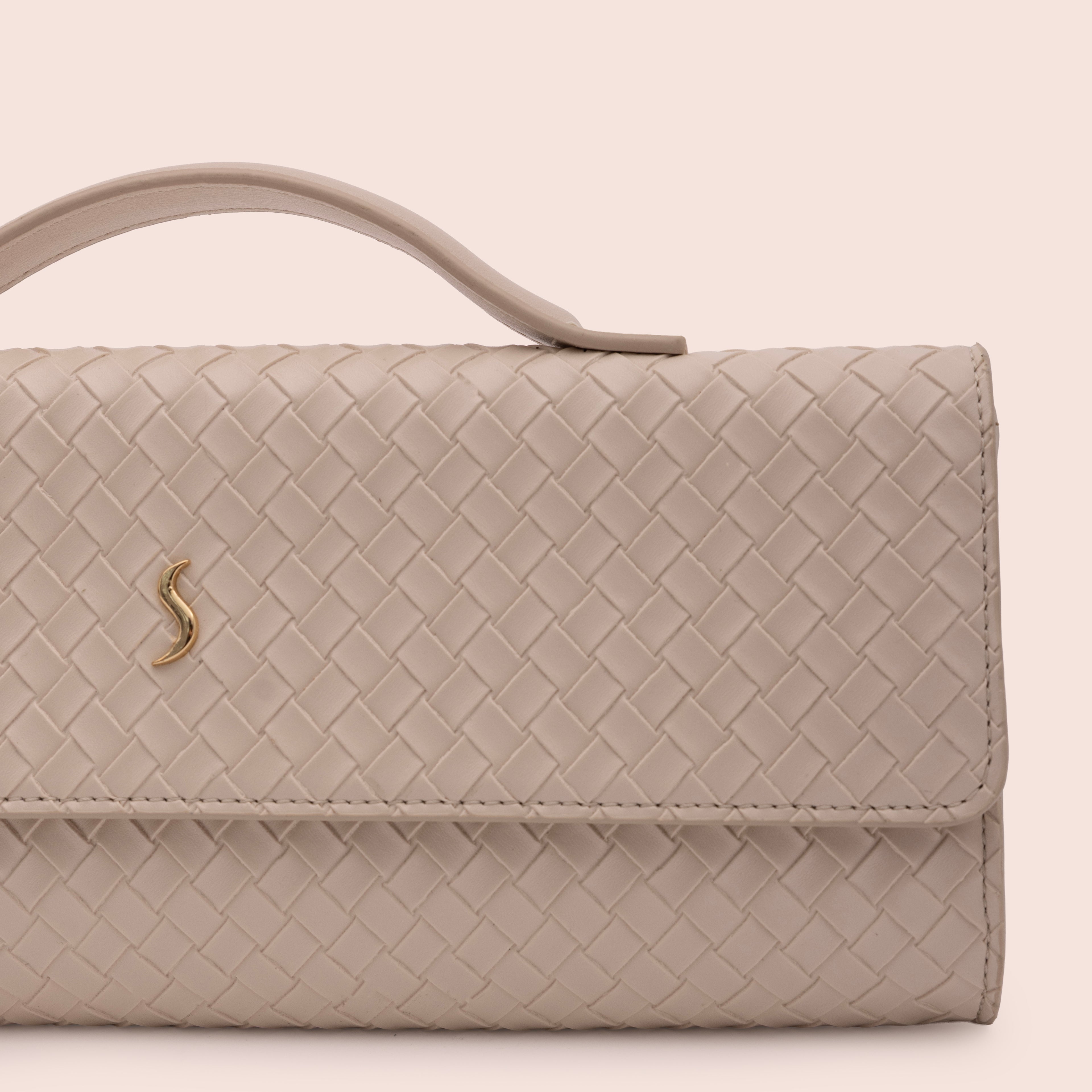 AURELIA CLUTCH - PEARL