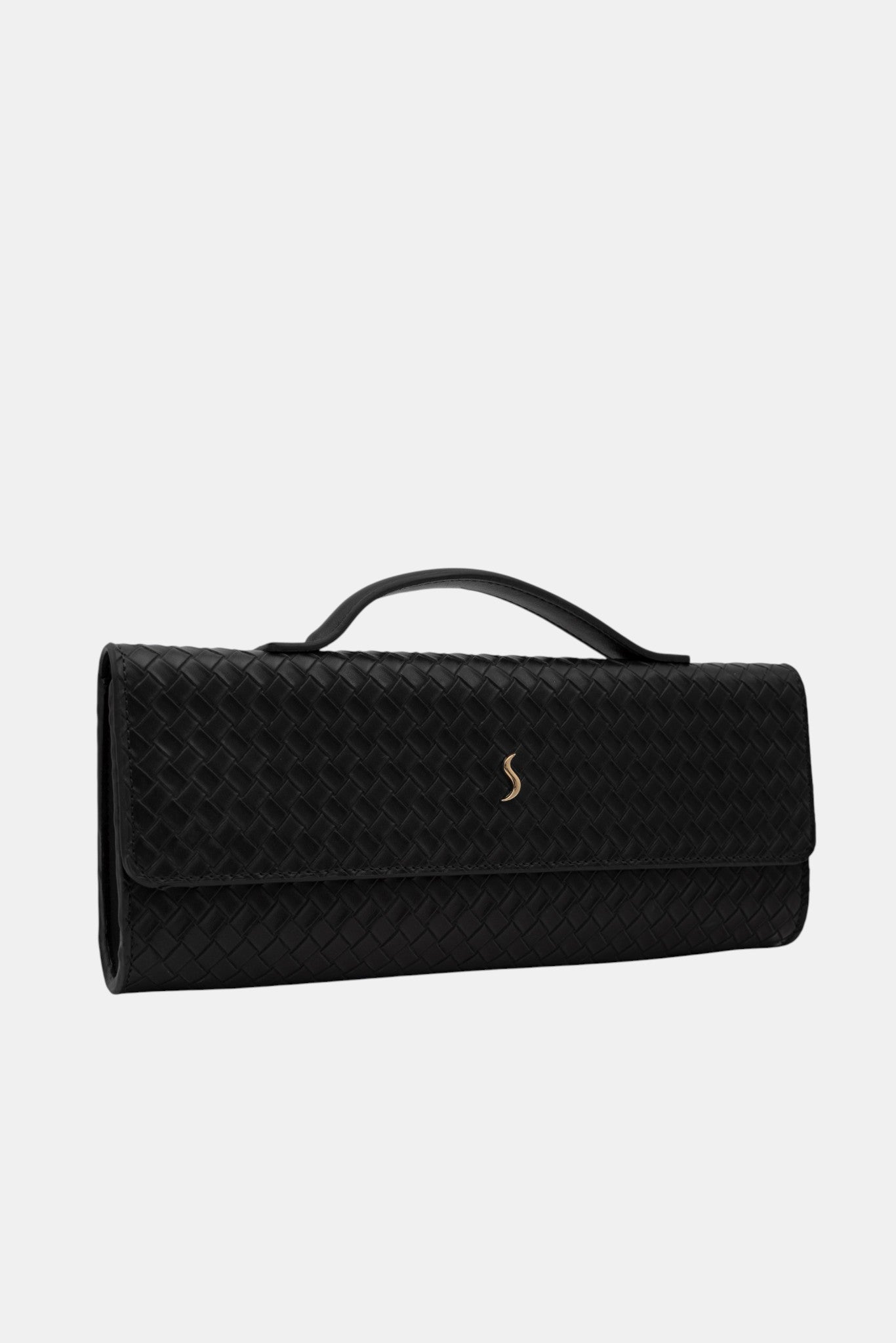 AURELIA CLUTCH - NOIR BLACK