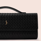AURELIA CLUTCH - NOIR BLACK