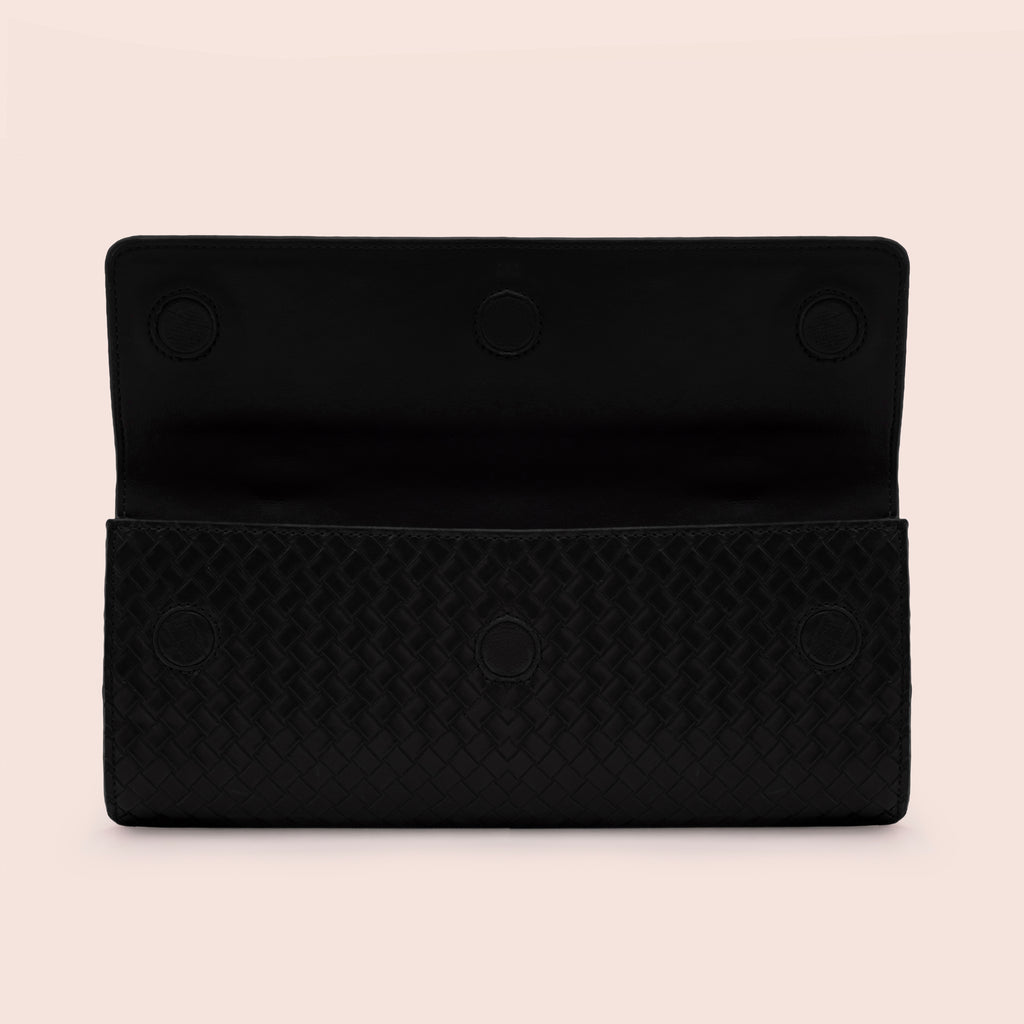 AURELIA CLUTCH - NOIR BLACK