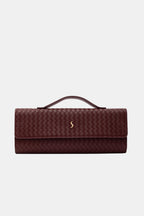 AURELIA CLUTCH - BURGUNDY