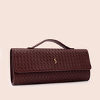 AURELIA CLUTCH - BURGUNDY