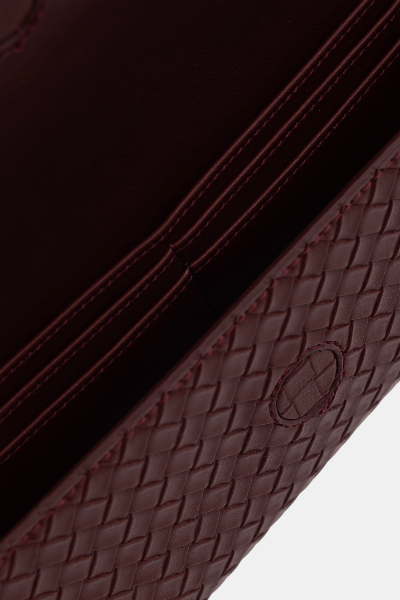 AURELIA CLUTCH - BURGUNDY