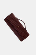 AURELIA CLUTCH - BURGUNDY