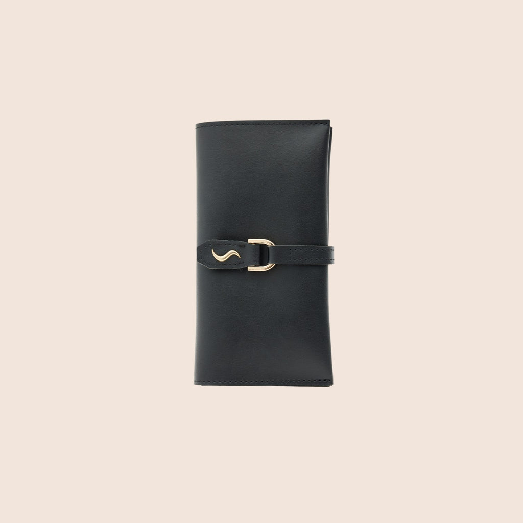 VALORA SLIM WALLET - NOIR BLACK