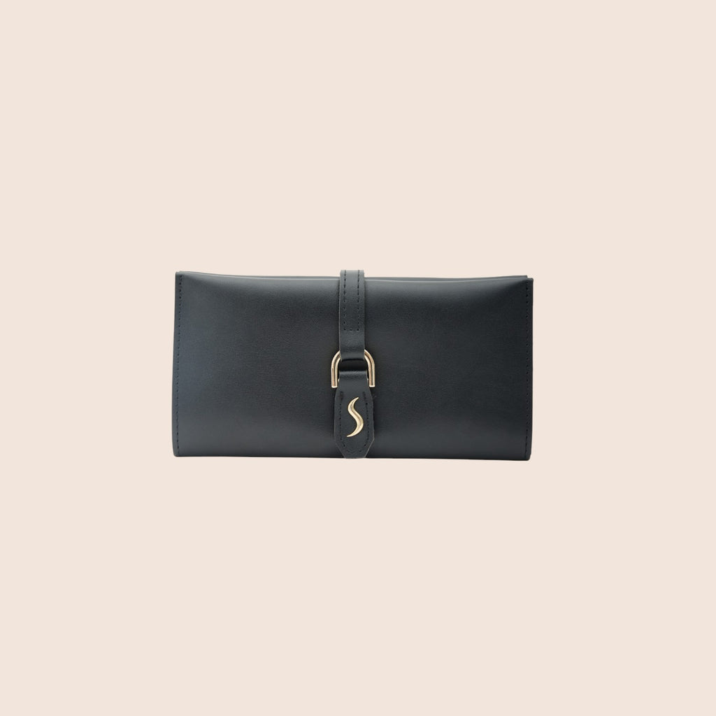 VALORA SLIM WALLET - NOIR BLACK