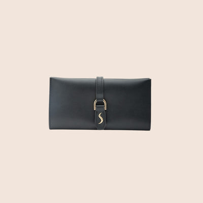 VALORA SLIM WALLET - NOIR BLACK