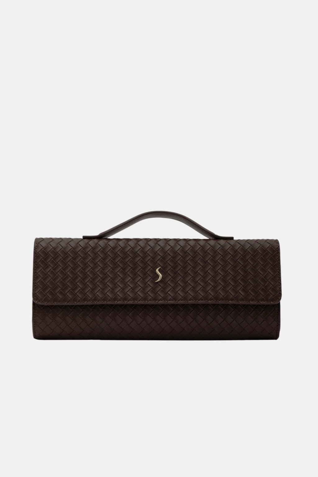 AURELIA CLUTCH - ESPRESSO