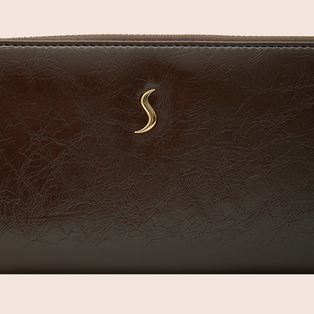 AURORA WALLET - MOCHA BROWN
