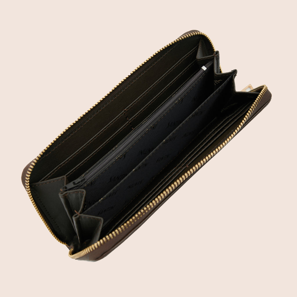 AURORA WALLET - MOCHA BROWN