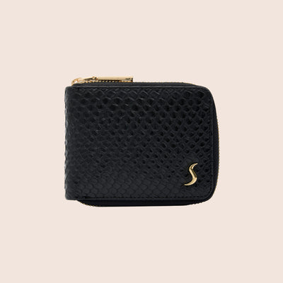 MILA WALLET – ANACONDA / BLACK