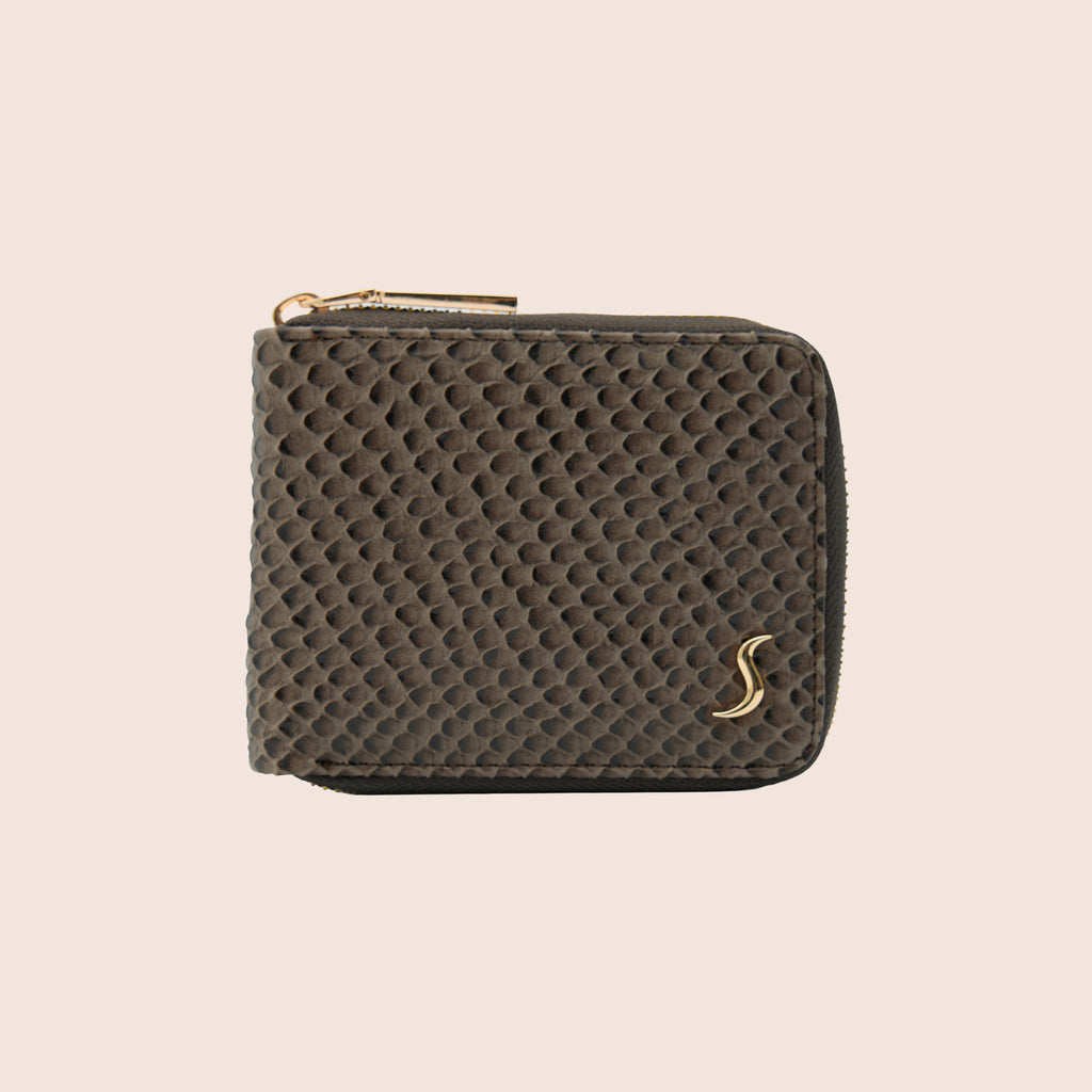 MILA WALLET – ANACONDA / TAUPE