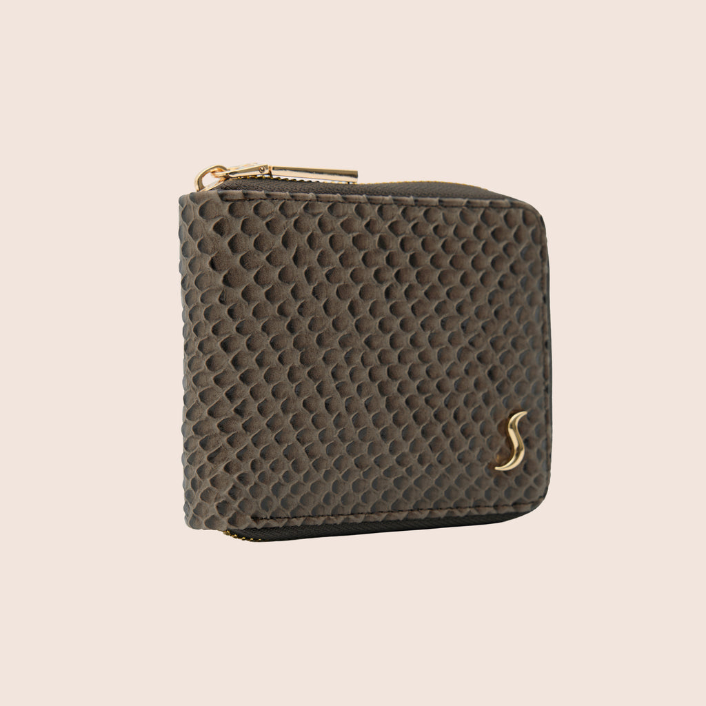 MILA WALLET – ANACONDA / TAUPE