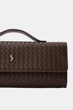AURELIA CLUTCH - ESPRESSO