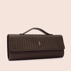 AURELIA CLUTCH - ESPRESSO