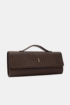 AURELIA CLUTCH - ESPRESSO