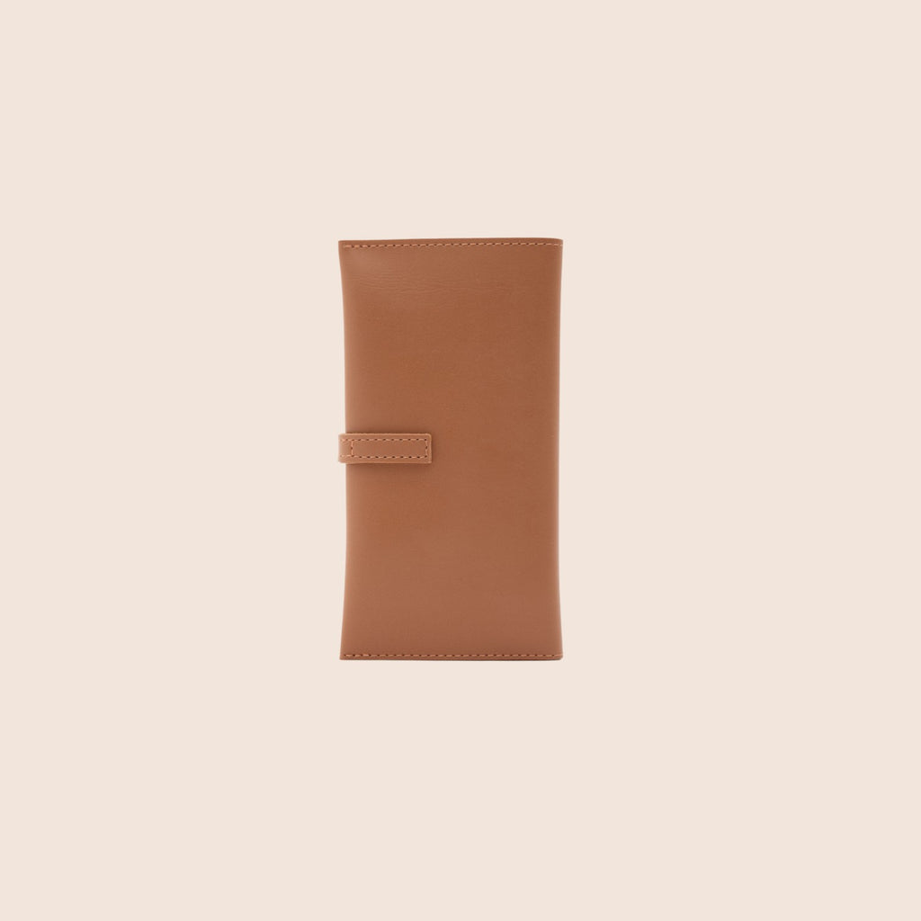 VALORA SLIM WALLET - COGNAC BROWN
