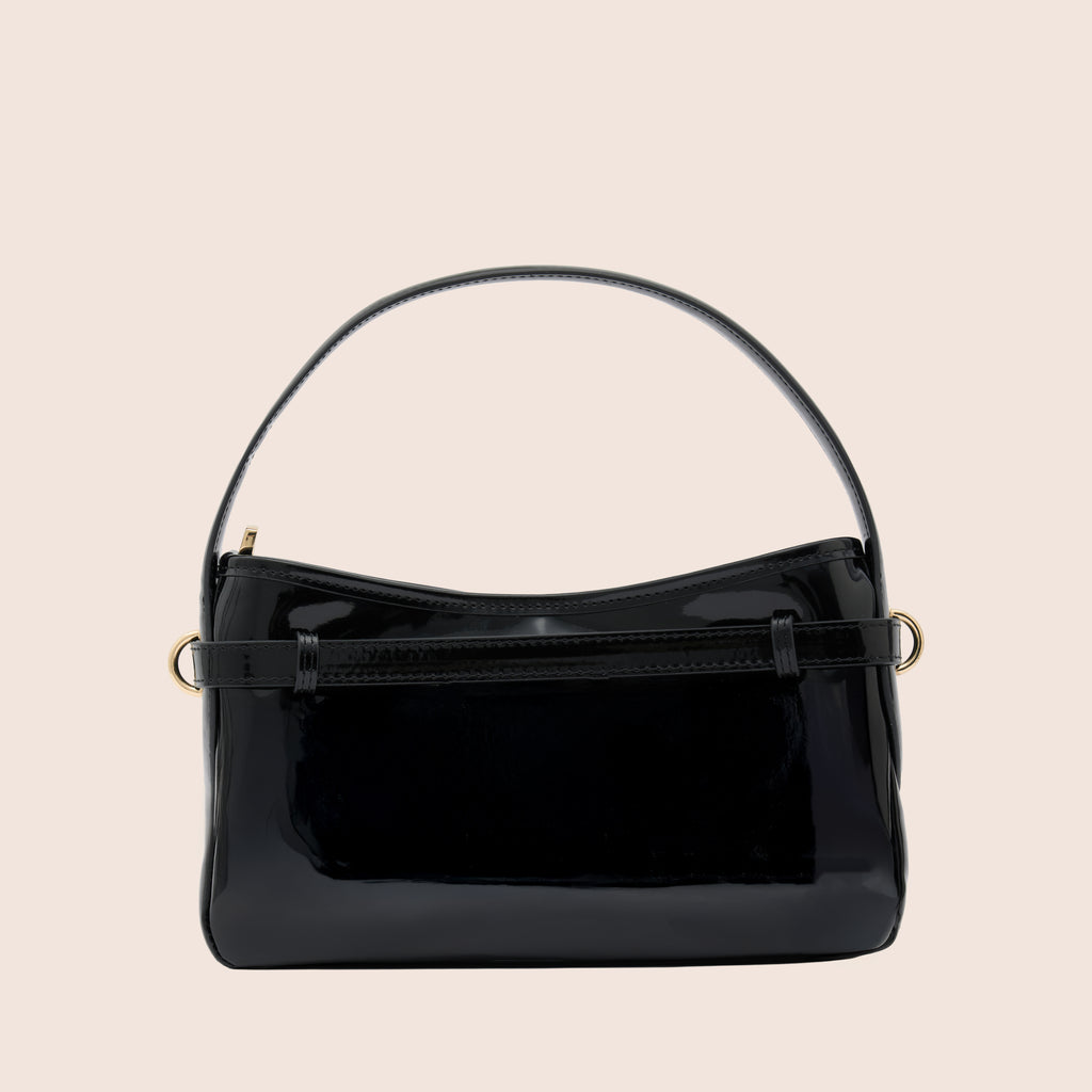 SERENA - ONYX PATENT - SANTINI SANTINI Çanta Siyah