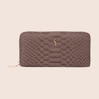 AURORA WALLET – ANACONDA / TAUPE