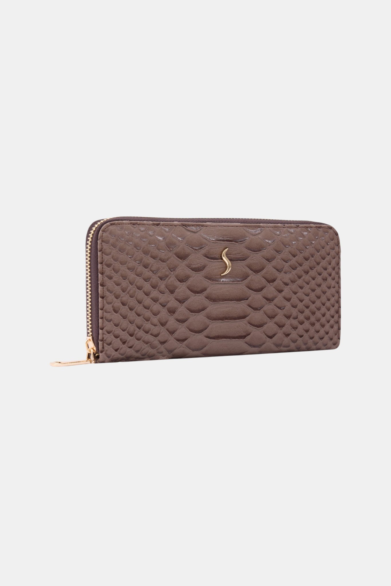 AURORA WALLET – ANACONDA / TAUPE