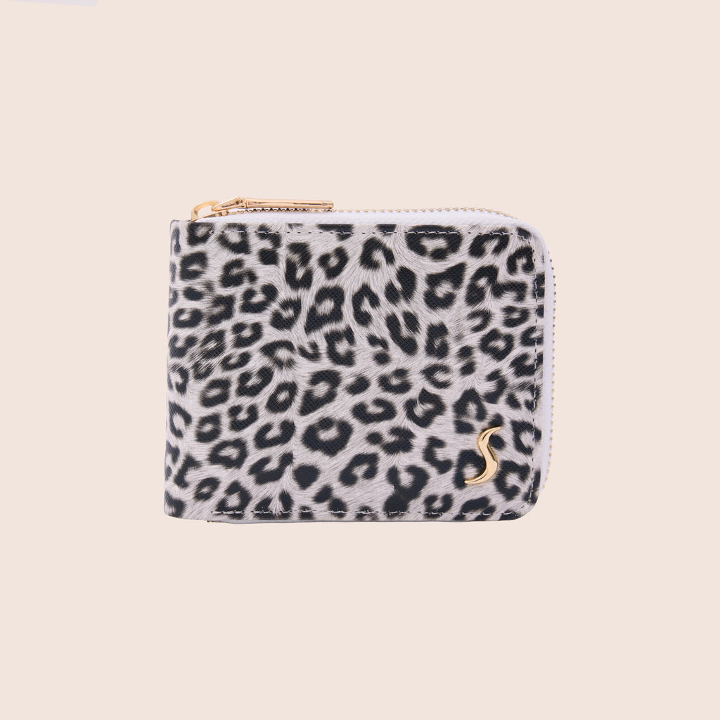 MILA WALLET – SNOW LEOPARD