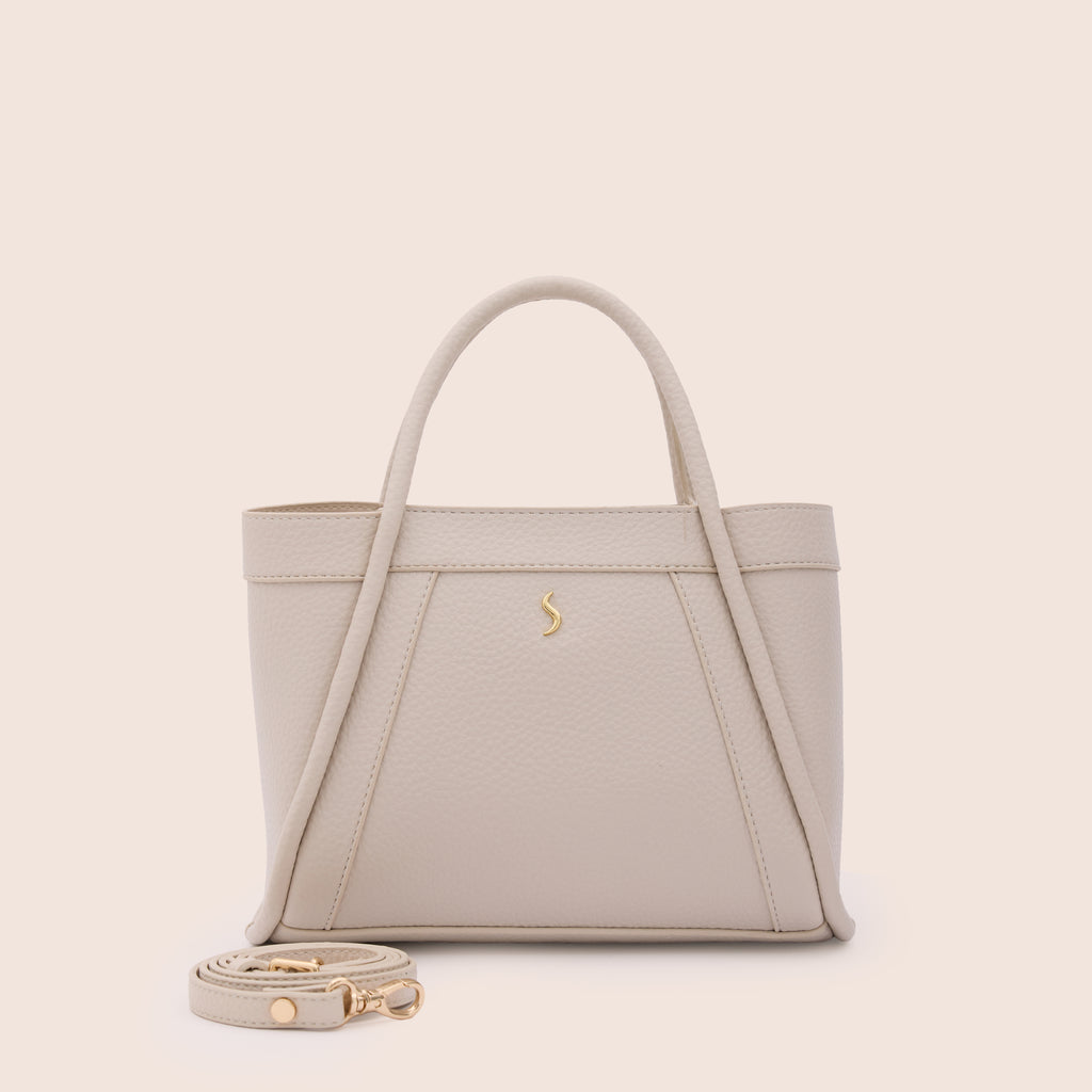 MIRAE LARGE - IVORY CREAM - SANTINI SANTINI Çanta Krem
