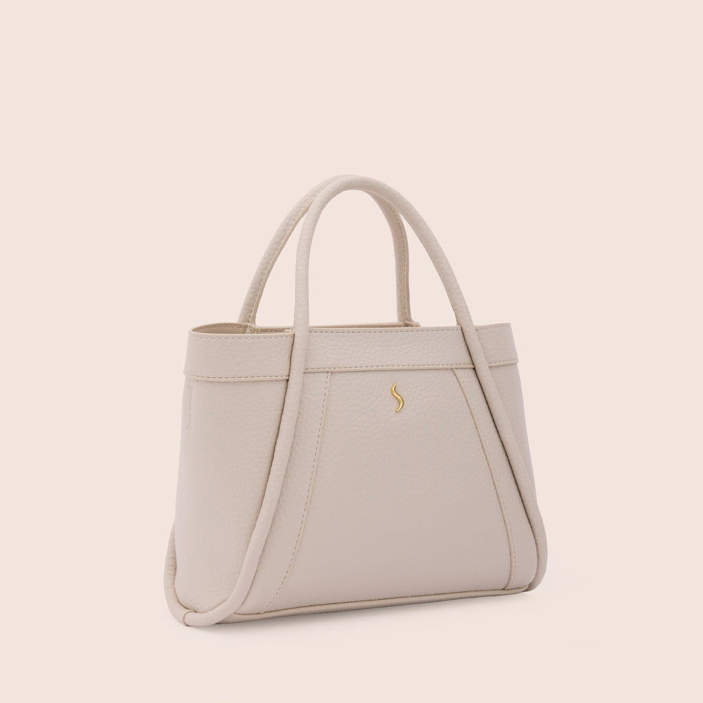 MIRAE LARGE - IVORY CREAM - SANTINI SANTINI Çanta Krem