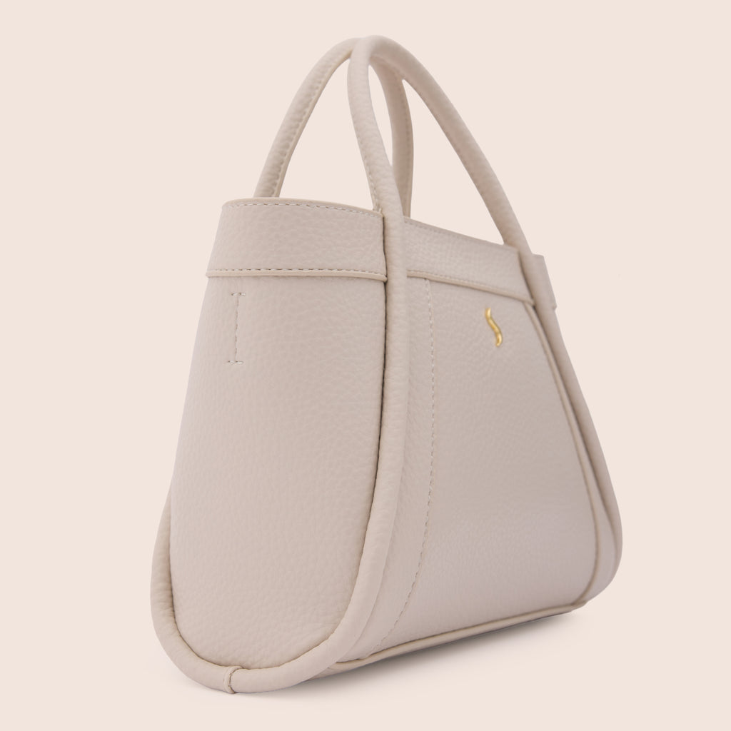 MIRAE LARGE - IVORY CREAM - SANTINI SANTINI Çanta Krem