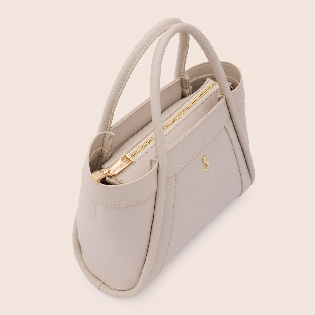 MIRAE LARGE - IVORY CREAM - SANTINI SANTINI Çanta Krem