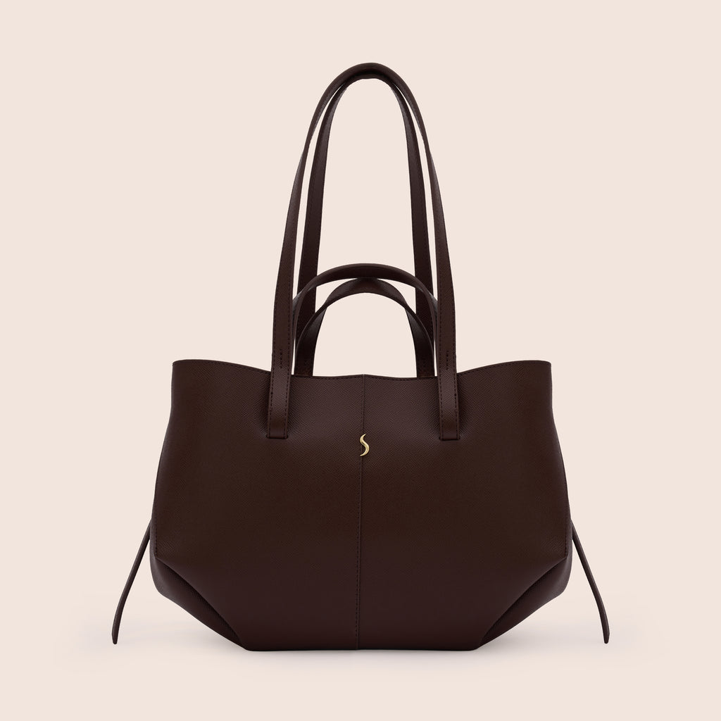 ELENOR LARGE - MOCHA BROWN