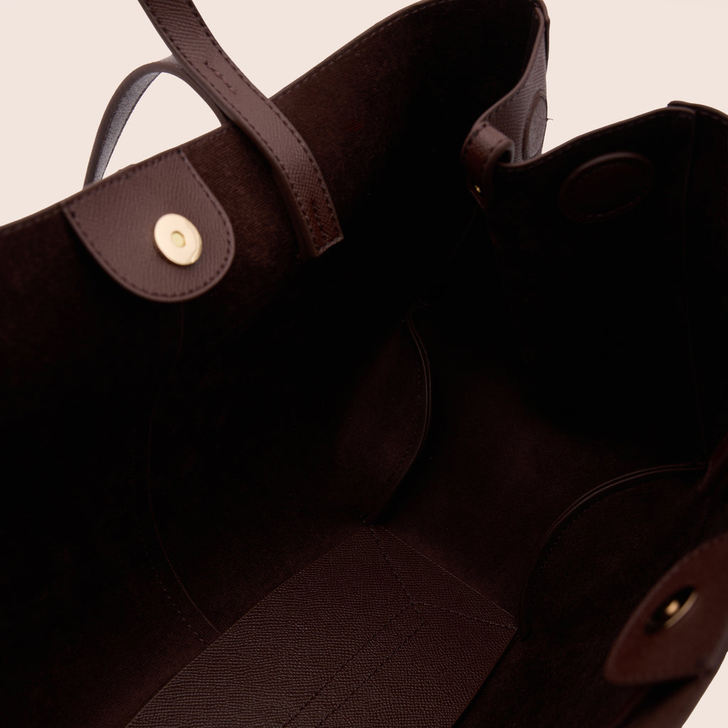 ELENOR LARGE - MOCHA BROWN