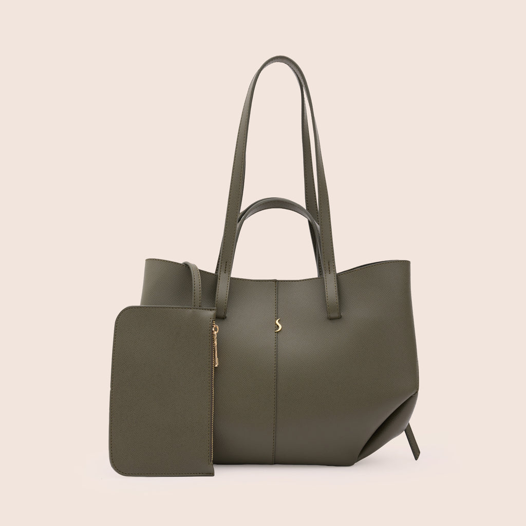 ELENOR LARGE - DEEP OLIVE