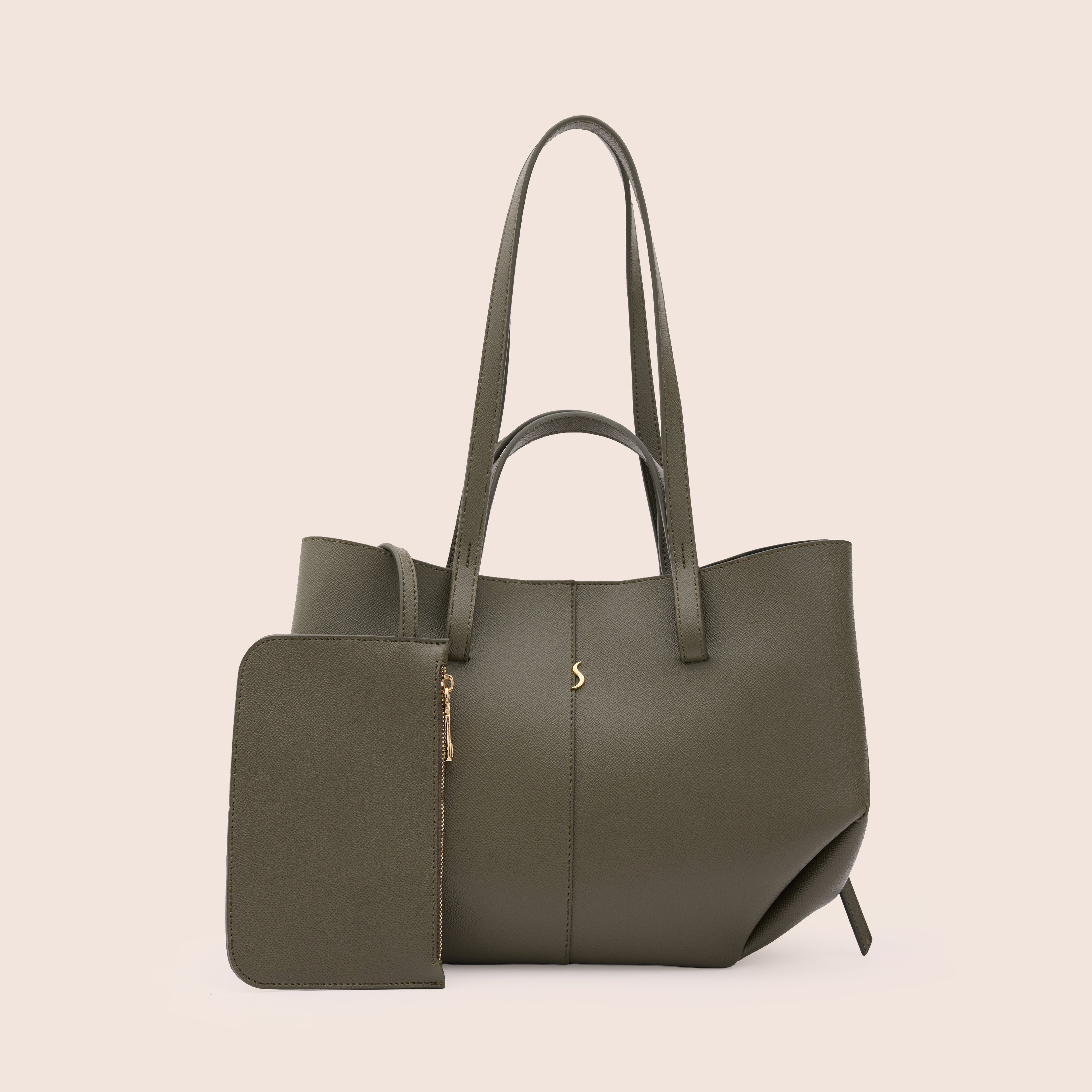 ELENOR LARGE - DEEP OLIVE