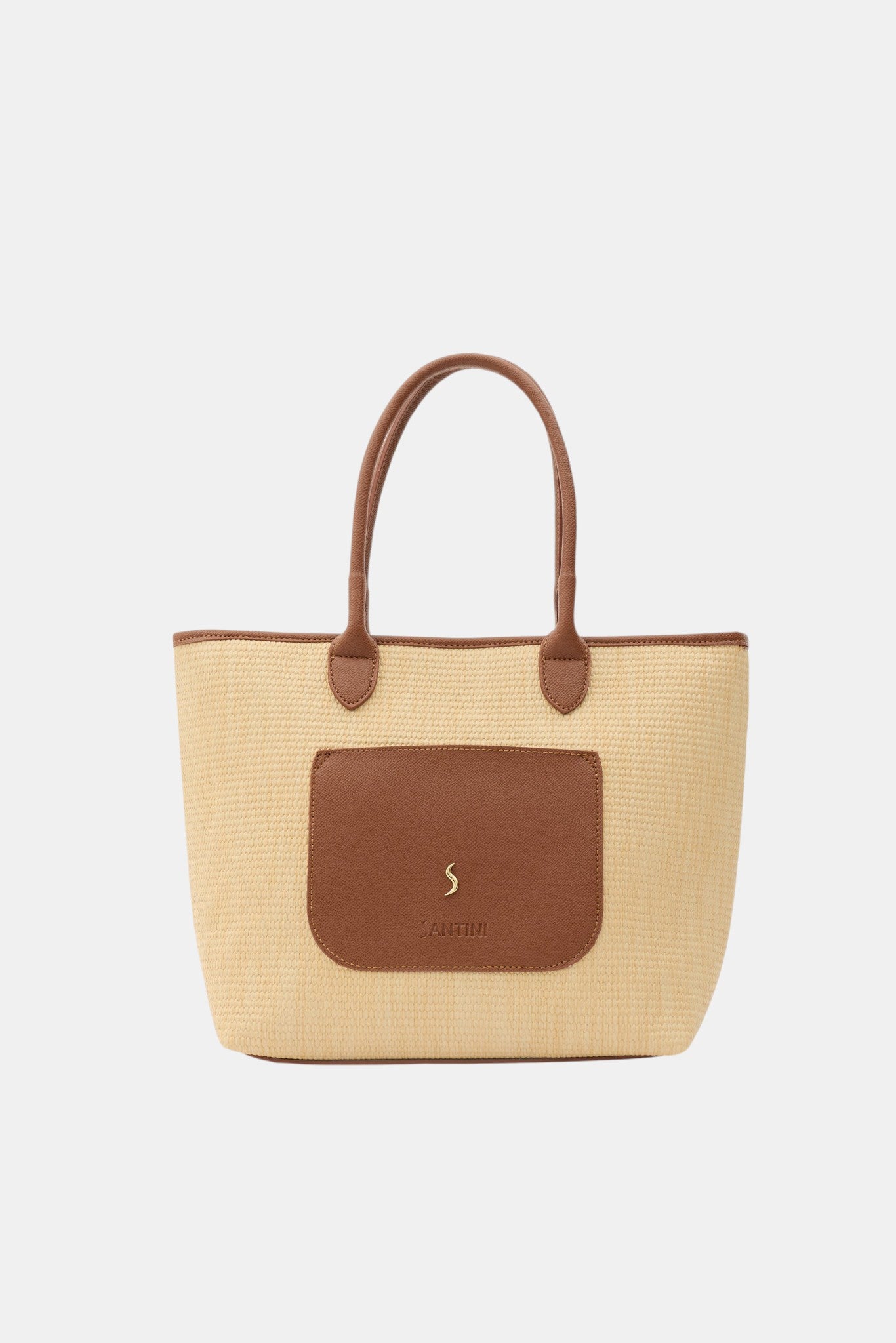 AVELINE TOTE - COGNAC