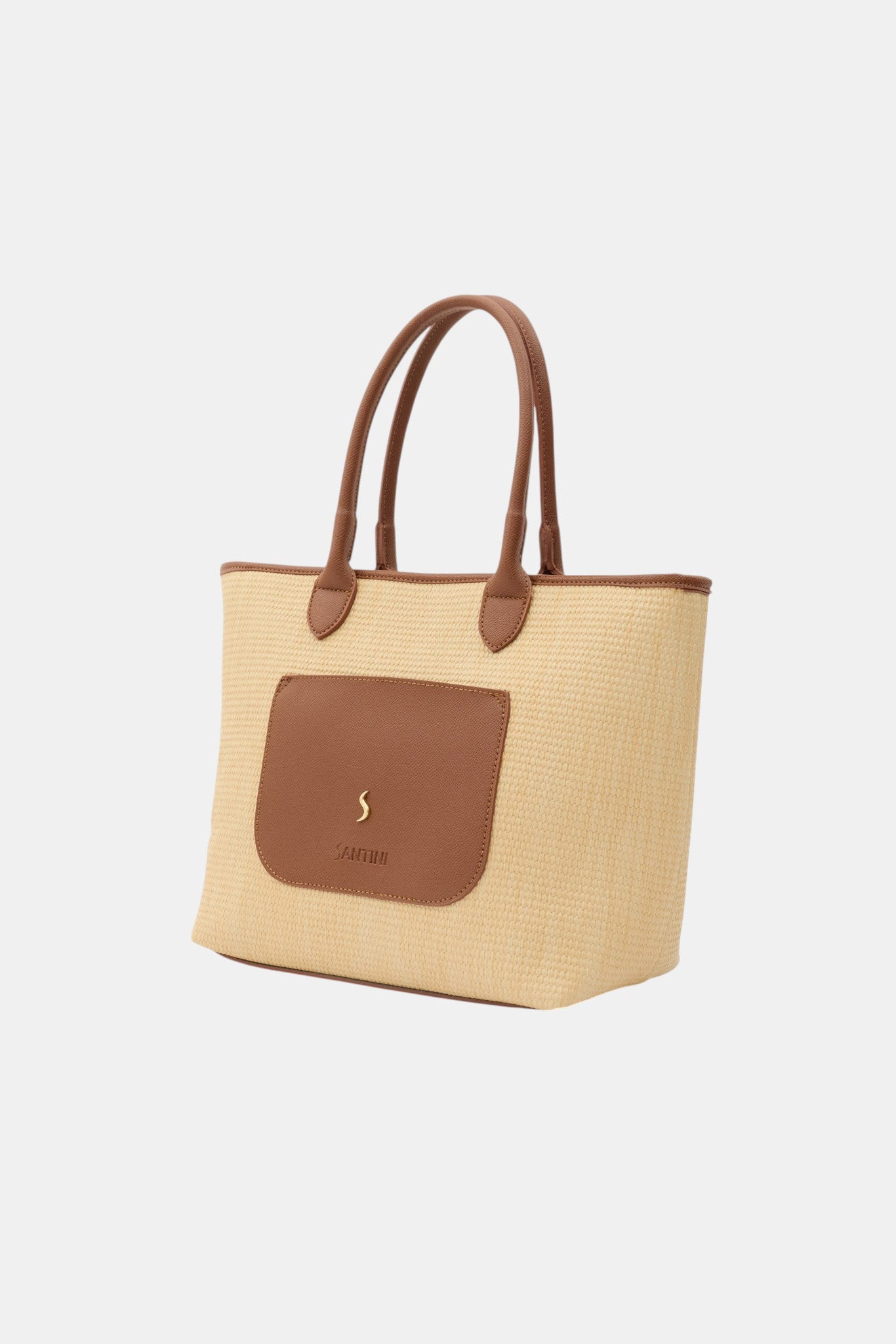 AVELINE TOTE - COGNAC