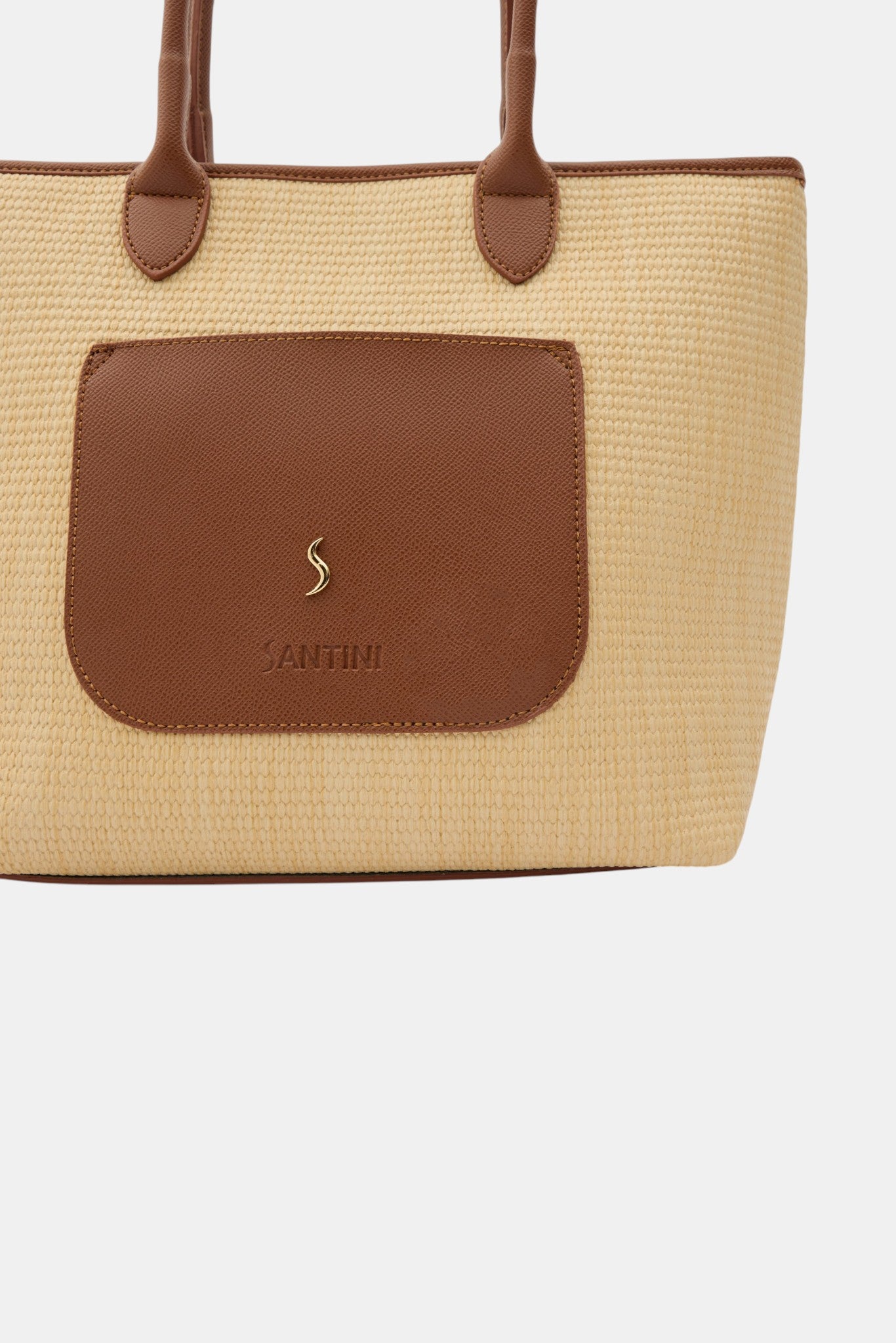 AVELINE TOTE - COGNAC