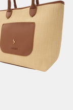 AVELINE TOTE - COGNAC