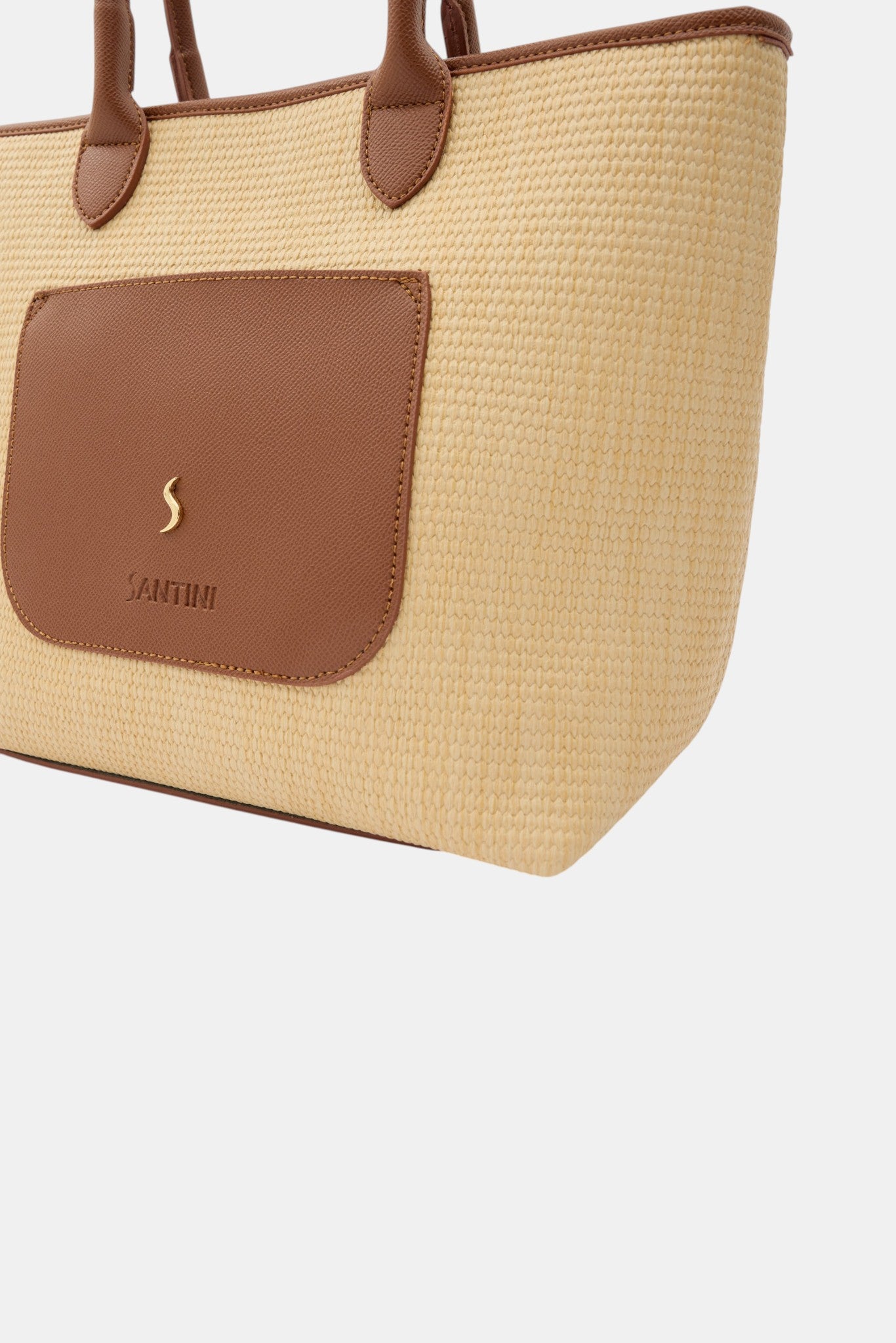AVELINE TOTE - COGNAC