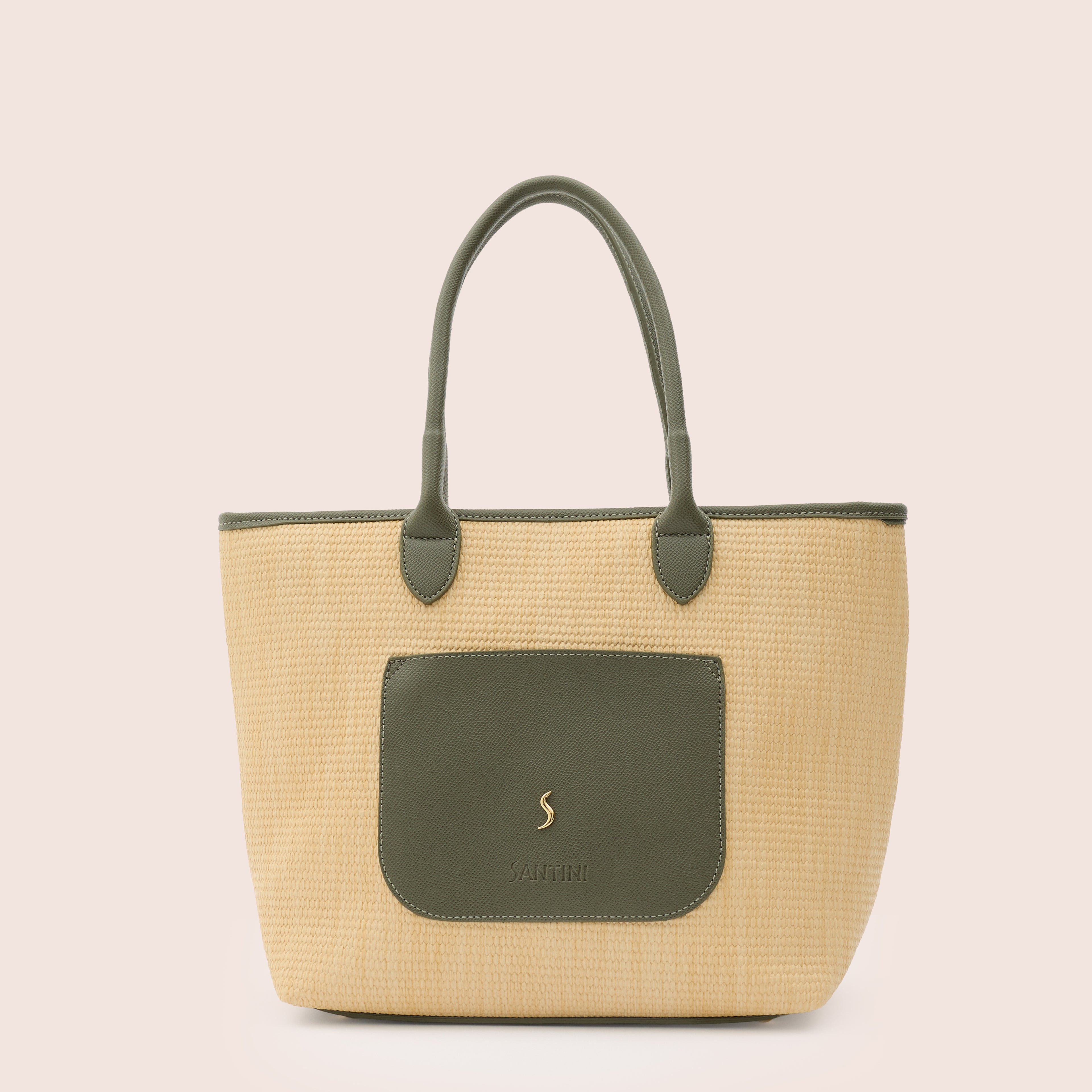 AVELINE TOTE - DEEP OLIVE