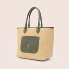 AVELINE TOTE - DEEP OLIVE