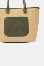 AVELINE TOTE - DEEP OLIVE