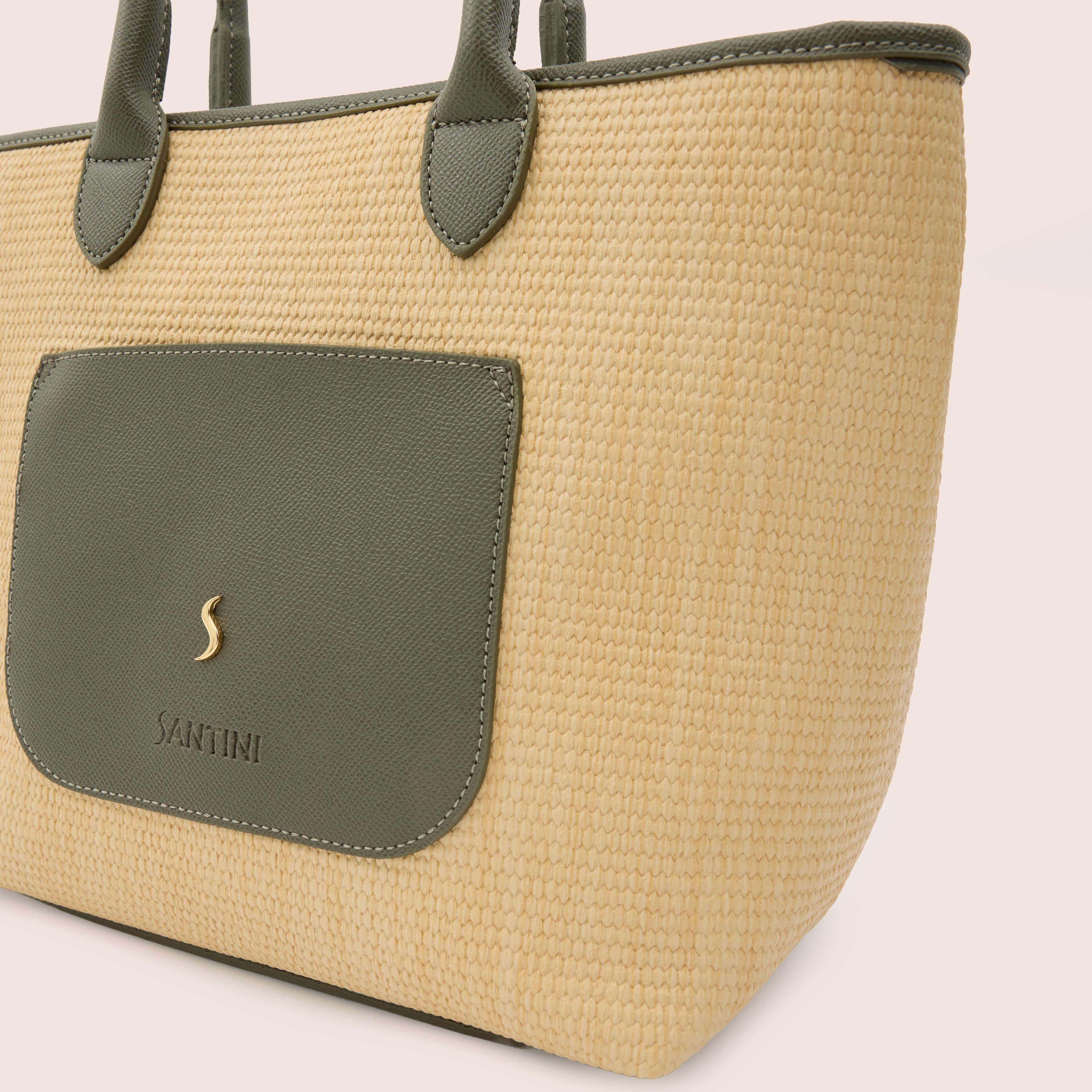 AVELINE TOTE - DEEP OLIVE