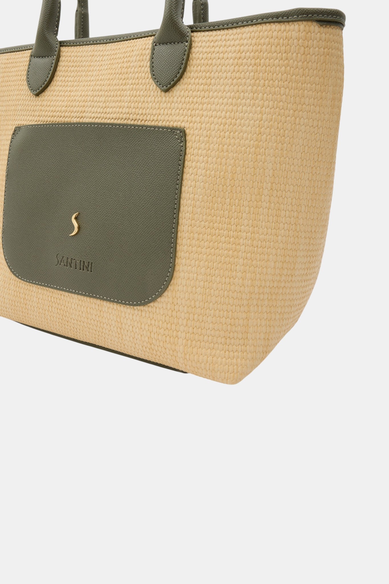AVELINE TOTE - DEEP OLIVE