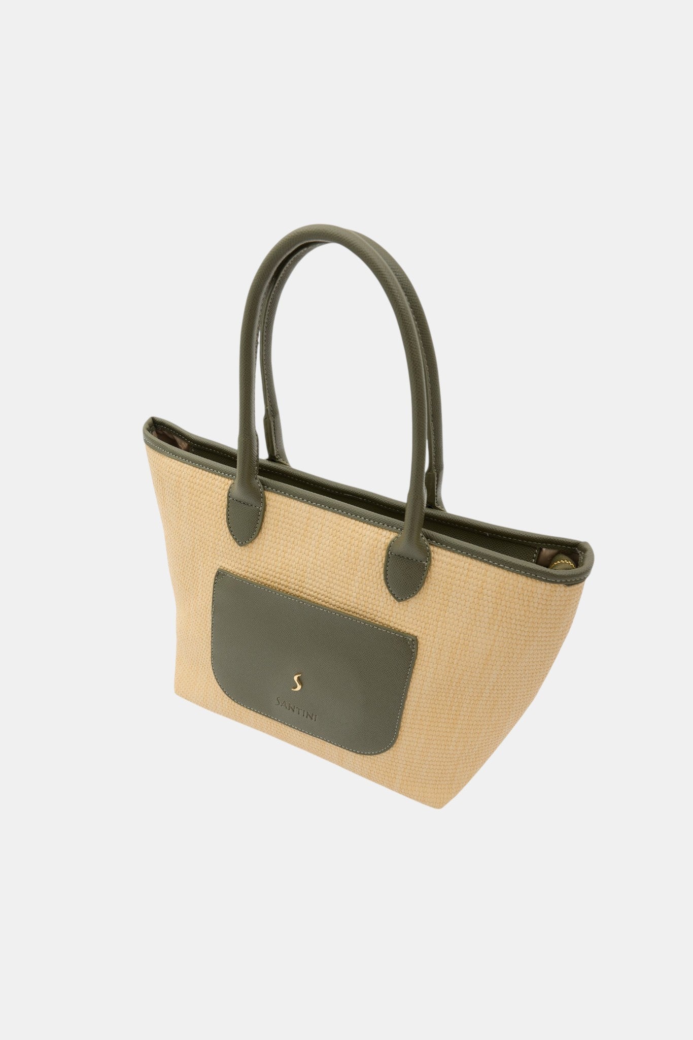 AVELINE TOTE - DEEP OLIVE