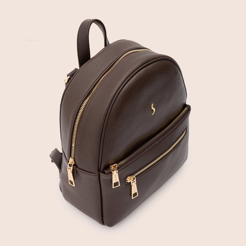 VELA BACKPACK - MOCHA BROWN - SANTINI SANTINI Çanta Kahverengi