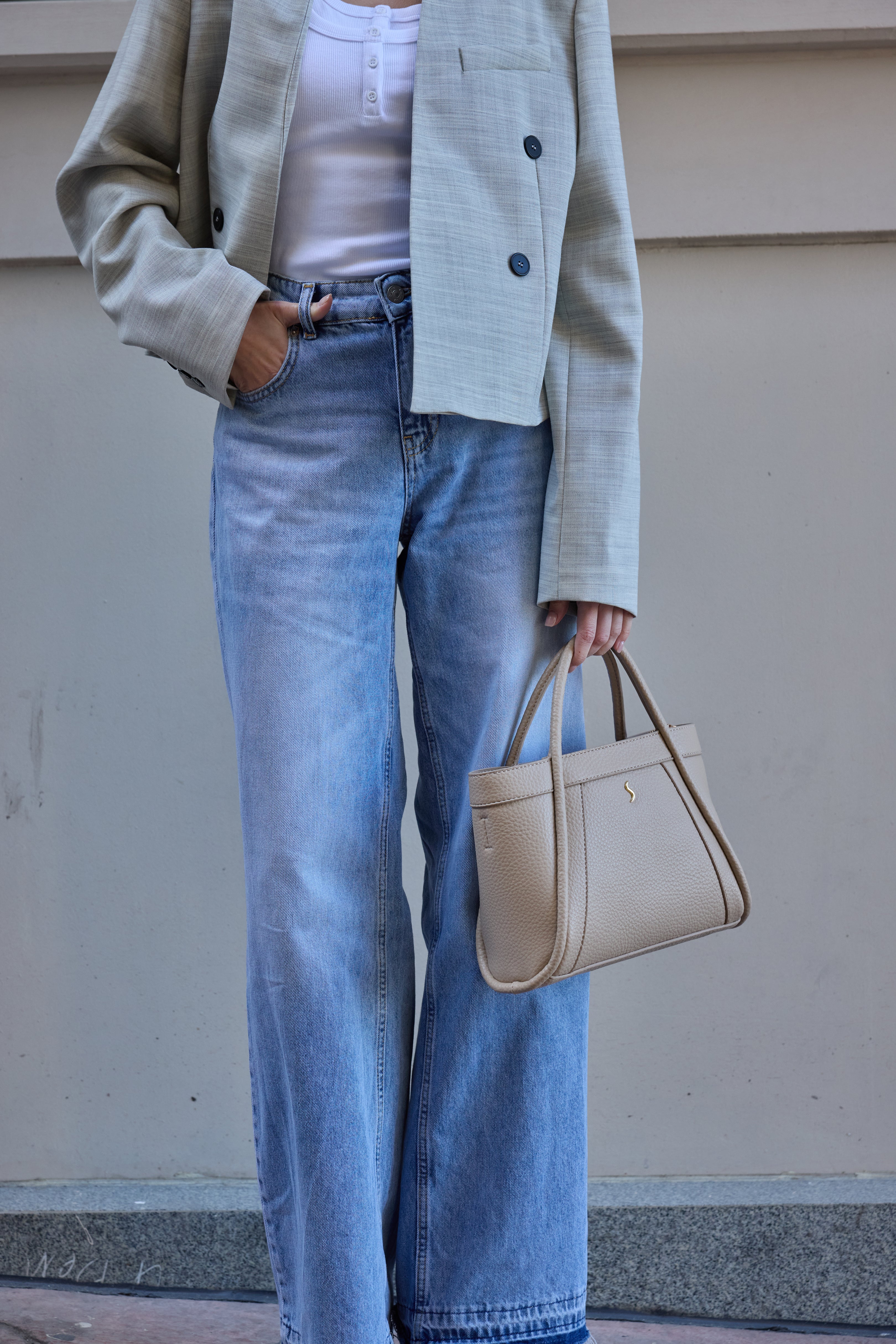 MIRAE LARGE - SAND BEIGE
