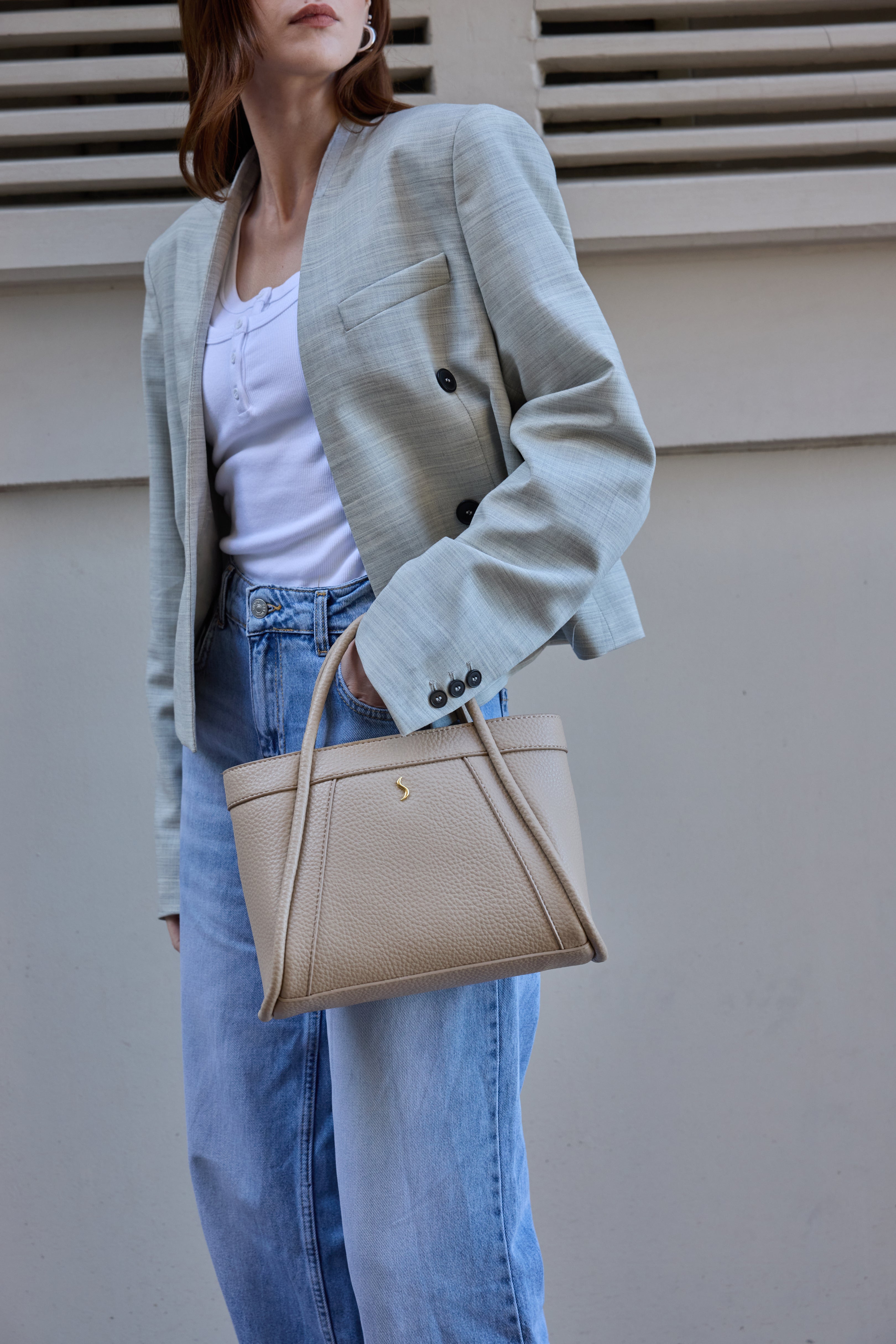 MIRAE LARGE - SAND BEIGE