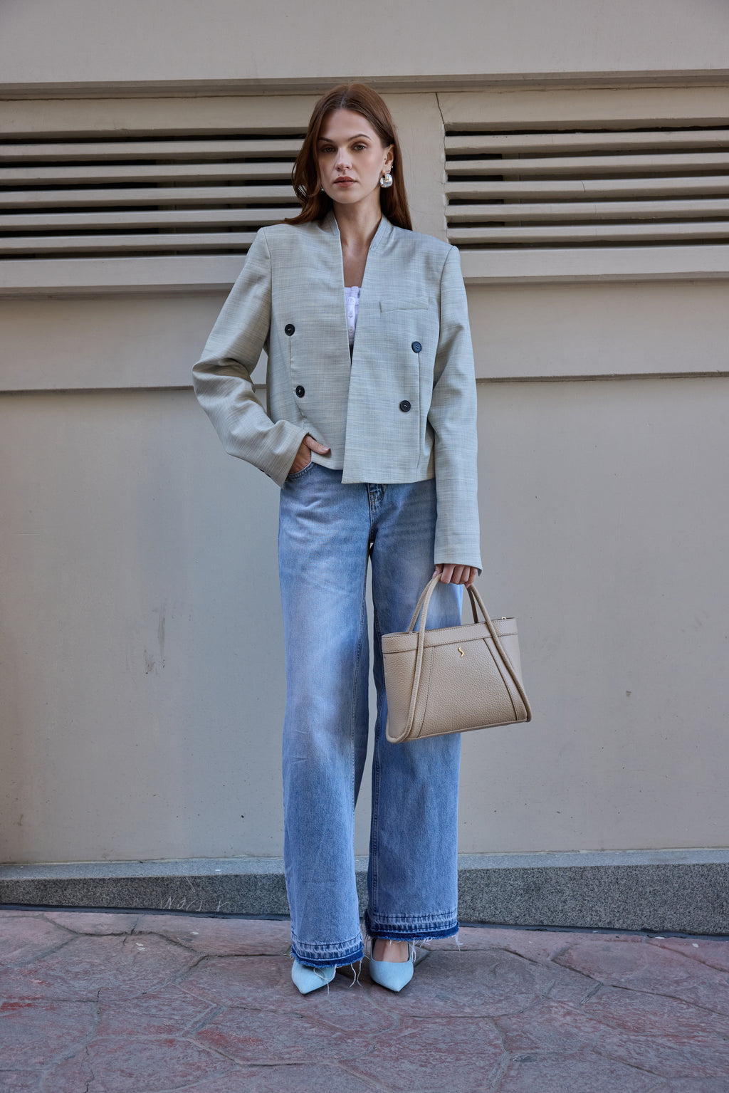 MIRAE LARGE - SAND BEIGE